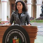 Isis Ochoa como ministra de Comunas y los Movimientos Sociales