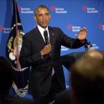 El presidente estadounidense, Barack Obama, durante un encuentro con empresarios en Washington, Estados Unidos, hoy 16 de septiembre de 2015. EFE