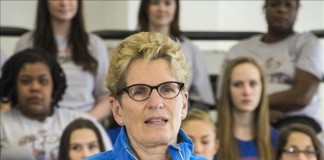 La primera ministra de la provincia de Ontario Kathleen Wynne. EFE/Archivo