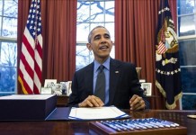 El presidente estadounidense, Barack Obama, en el Despacho Oval, en Washington.