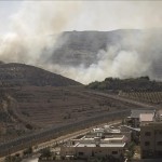 Columna de humo en Siria. EFE/Archivo