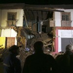 Vista de una vivienda destruída tras el primer terremoto que sacudió Chile el pasado miércoles. EFE/Archivo