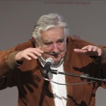 El expresidente uruguayo José Mujica habla durante el Congreso Nacional de la Central Única de Trabajadores (CUT) en Sao Paulo (Brasil). EFE