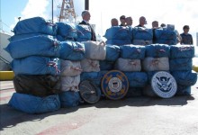 Incautan 215 kilos de cocaína en el sur de Puerto Rico