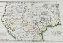 Feria cartográfica exhibe primer mapa de 1746 con las 13 colonias de EE.UU.