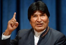 El presidente de Bolivia, Evo Morales. El presidente boliviano suspendió hoy sus actividades oficiales en La Paz y en la ciudad andina de Potosí y guarda reposo por consejo médico para recuperarse de una gripe. EFE/Archivo