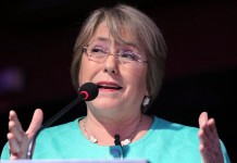 La candidata de la opositora Nueva Mayoría, Michelle Bachelet. EFE/Archivo