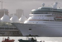 Vista de un crucero en el puerto de Miami, en EEUU. EFE/Archivo