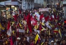 El pasado martes, la Fiscalía de Ecuador reportó un total de 126 detenidos, a 64 de los cuales se les dictó prisión preventiva, con fines de investigación. EFE/Archivo