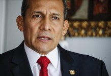 El presidente de Perú, Ollanta Humala. Archivo