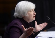 La presidenta de la Reserva Federal (Fed), Janet Yellen en Washington, Estados Unidos. Archivo
