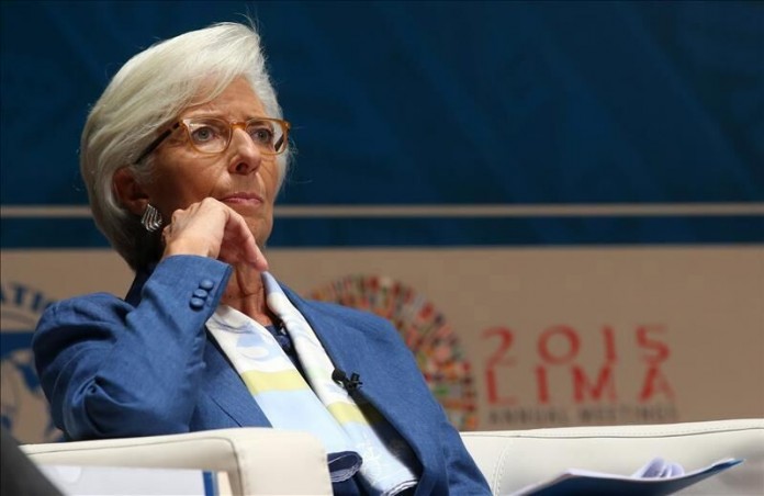 La directora del Fondo Monetario Internacional, Christine Lagarde.archivo
