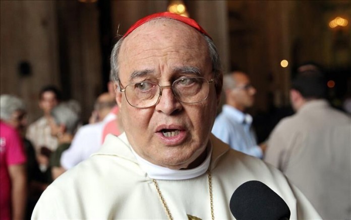 El cardenal cubano Jaime Ortega. Archivo
